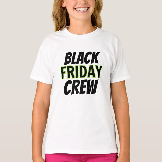 Camiseta Black Friday Crew (Frente)