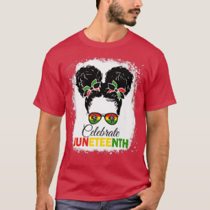 Camiseta Black Girl Afro America Décima Sétima Celebração I