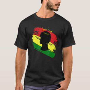 Camiseta Black Girl Magic African Queen Melanin Girl