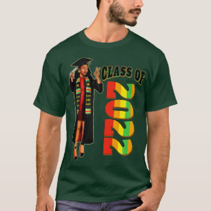 Camiseta Black Grad Seniors Graduation Class Of 2022 Black