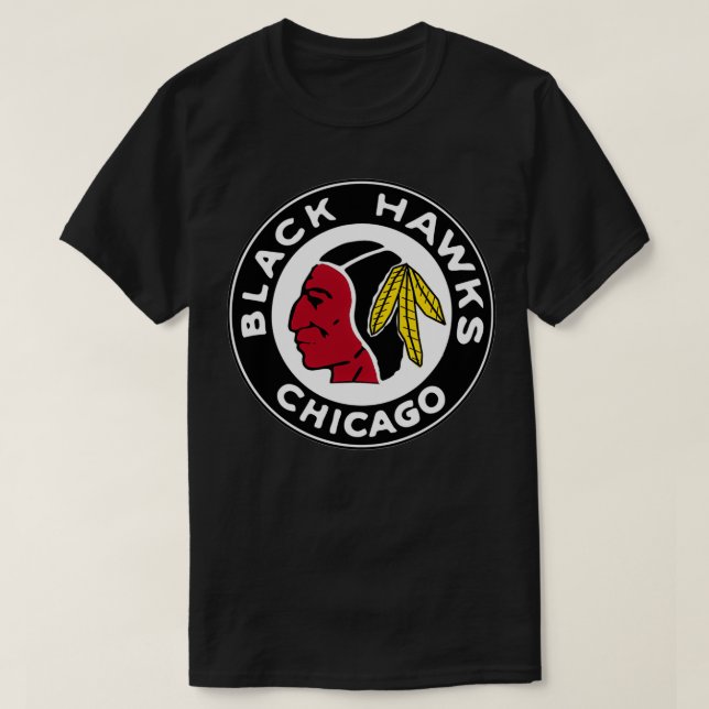 Camiseta Black Hawks Chicago (Frente do Design)