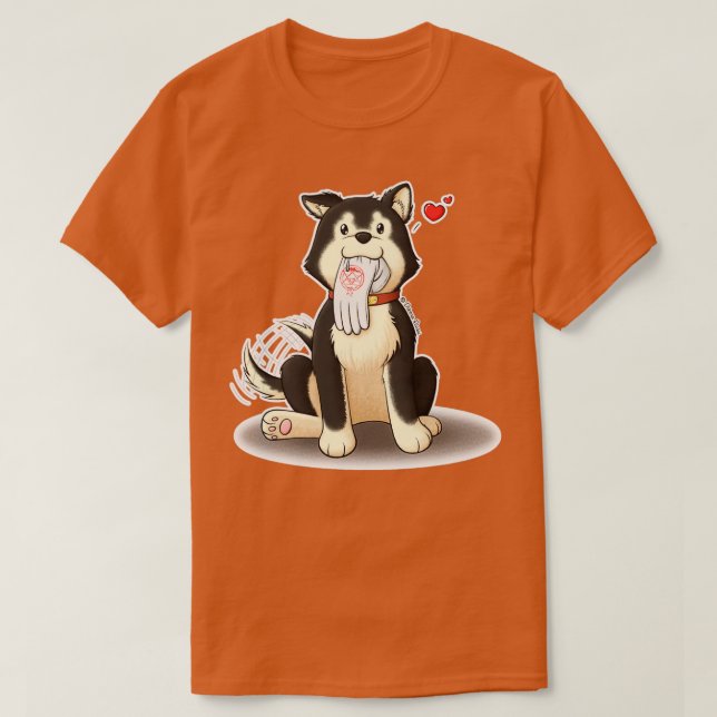 Camiseta Black Hayate (Frente do Design)