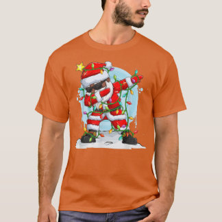 Camiseta Black Hip Hop Afro-Americano Dabbing Papais noeis 