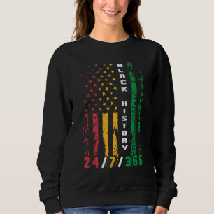 Camiseta Black History 247365 African American Flag Africa