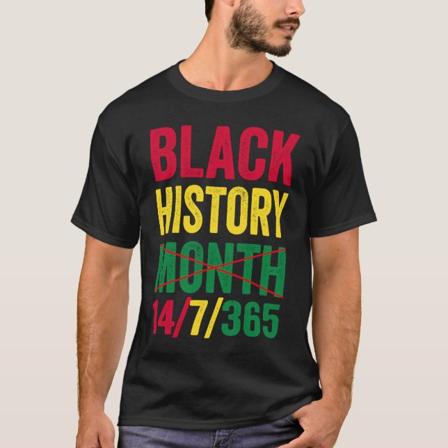 Camiseta Black History Month (Frente)