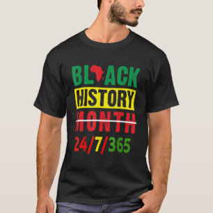 Camiseta Black History Month 247365 African American Melani