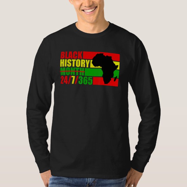 Camiseta Black History Month 247365   Black History Month 2 (Frente)
