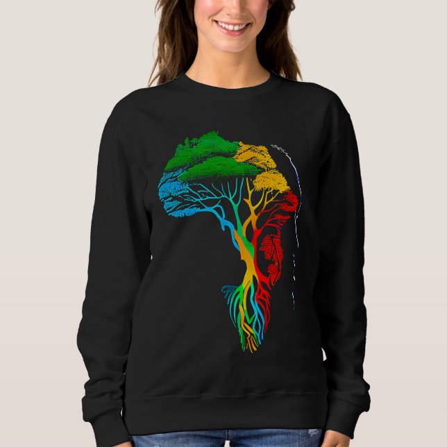 Camiseta Black history month  African American Ancestors' r (Frente)