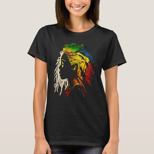 Camiseta Black history month  African American Ancestors' r (Frente)