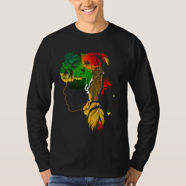 Camiseta Black history month  African American Ancestors' r (Frente)