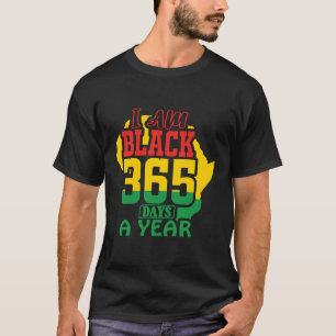 Camiseta Black History Month African American Black 365 Day