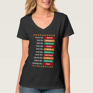 Camiseta Black History Month African American Country Celeb