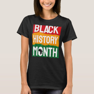 Camiseta Black History Month African American Country Celeb