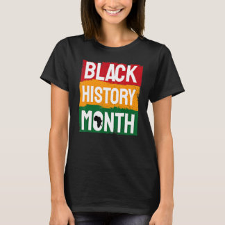 Camiseta Black History Month African American Country Celeb