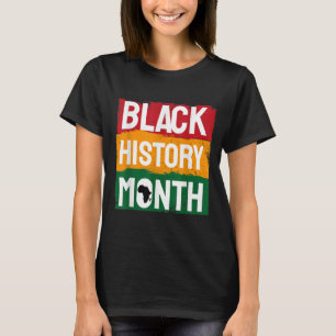 Camiseta Black History Month African American Country Celeb