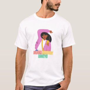 Camiseta Black History Month, African American Women Design