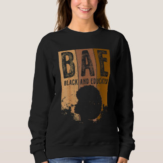 Camiseta Black History Month BAE Black E Educated Melanin