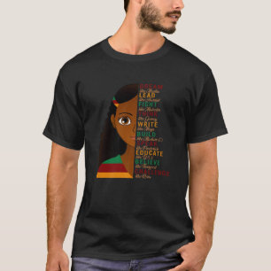 Camiseta Black History Month Black Girls African Pride Mela