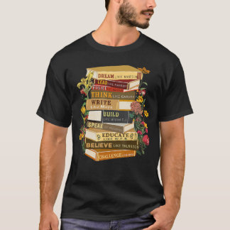 Camiseta Black History Month Black History shirts Book Love