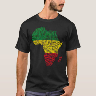 Camiseta Black History Month Black Lives Matam African Roo