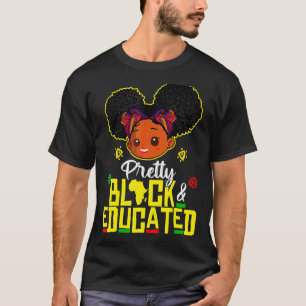 Camiseta Black History Month Girls African African Queen K