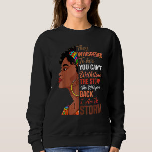 Camiseta Black History Month I Am Storm Melanin African