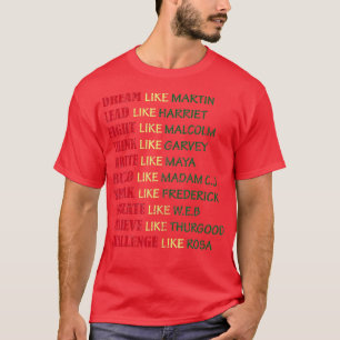 Camiseta Black history month t shirt for women