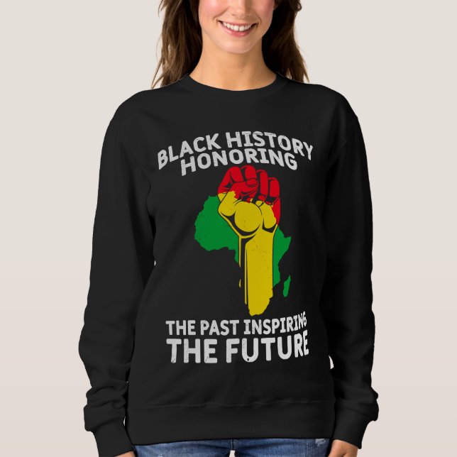 Camiseta Black History Month USA History America African  1 (Frente)