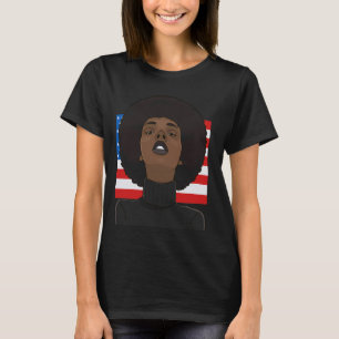 Camiseta Black History Panther Party Afro Oakland Califórni