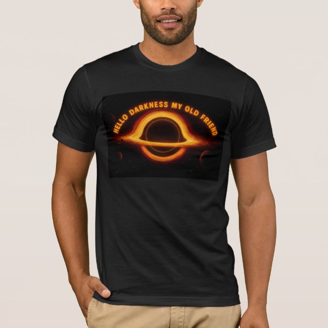 Camiseta Black Hole Interstellar Conversation (Frente)