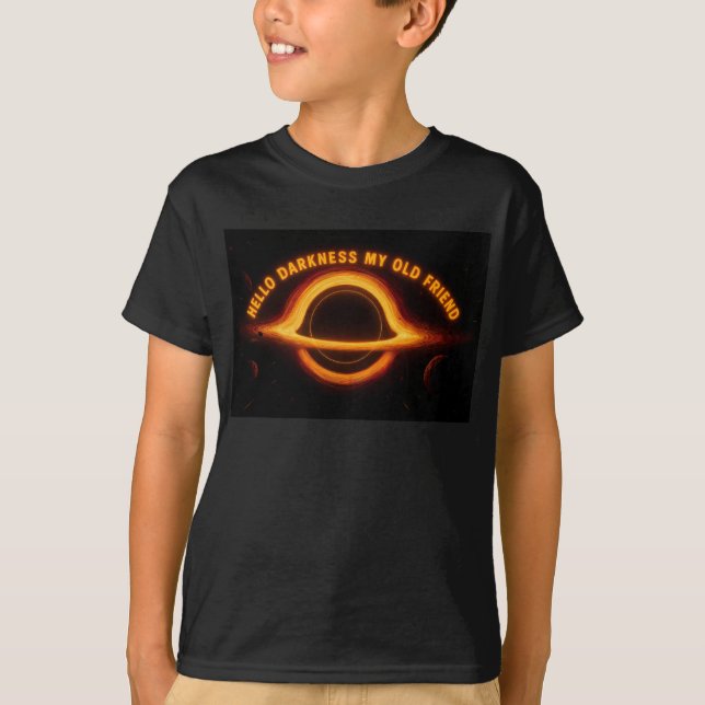 Camiseta Black Hole Interstellar Conversation (Frente)