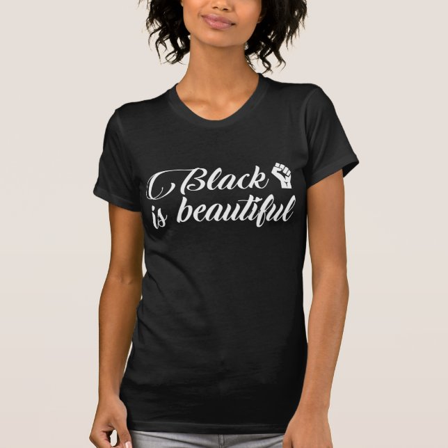 Camiseta Black is Beautiful (Frente)