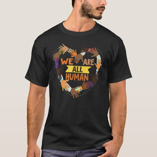 Camiseta Black Is Beautiful Black History Month - We Are Al (Frente)
