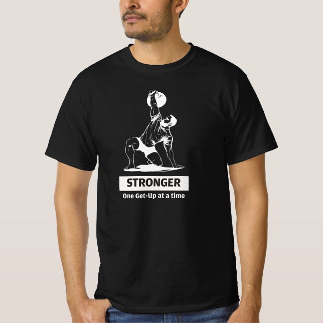 Camiseta Black Kettlebell - Mais Forte (Frente)