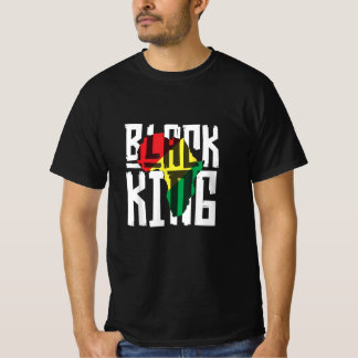 Camiseta Black King Boys History Month Africa Tribal