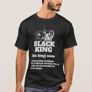 Camiseta Black King Definition African American Orgulho Bla