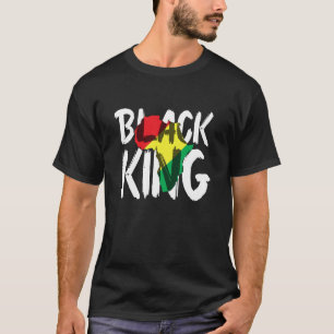Camiseta Black King History Month African American Pr