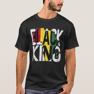 Camiseta Black King History Month African American Pr