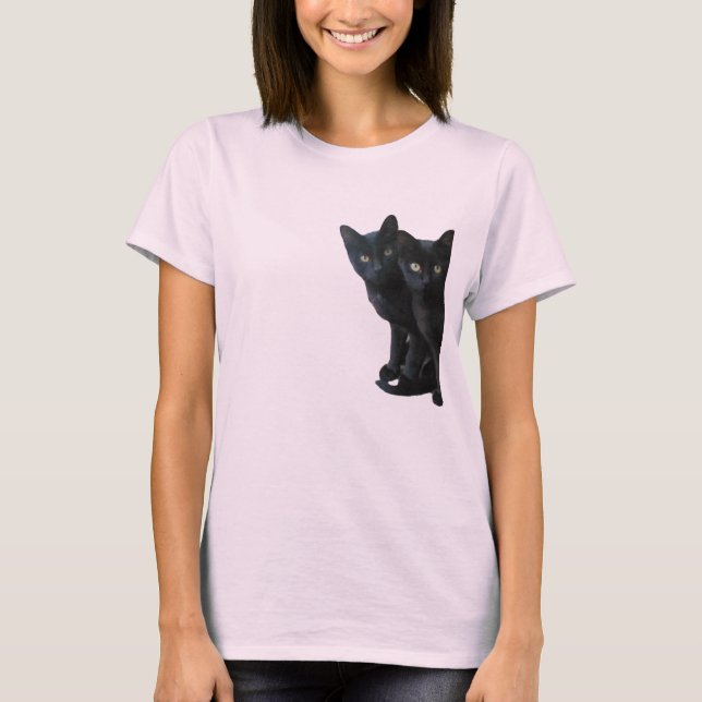 Camiseta Black kittens (Frente)