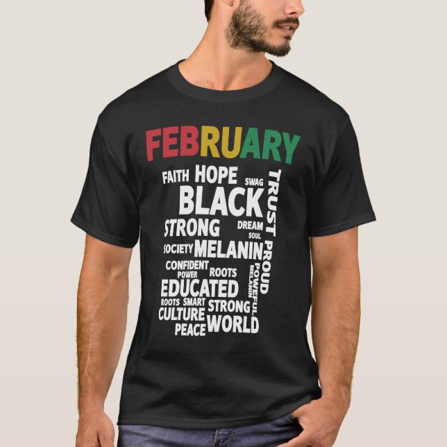 Camiseta Black Leaders BLM Melanin Pride Afro Black History (Frente)