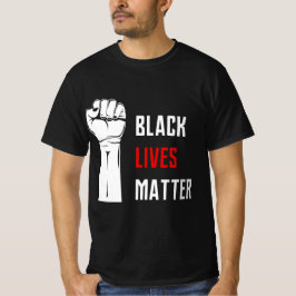 Camiseta Black Lives é importante
