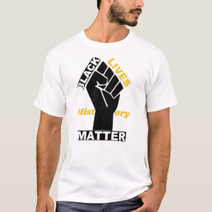 Camiseta Black Lives Oficiais dos EUA Matter USA Flag Colle