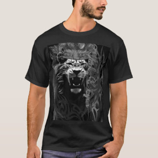 Camiseta Black Lyon design 889 m