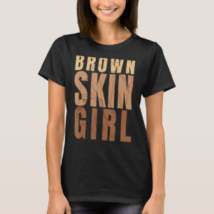 Camiseta Black Melanin Queen Brown Skin Girl 12 de junho de