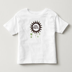 Camiseta Black Midnight Sun do Alasca