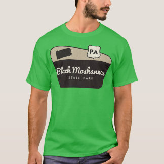 Camiseta Black Moshannon State Park Pensilvânia Welcome Si