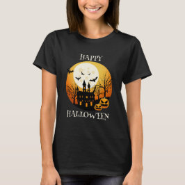 Camiseta Black Orange Feliz Halloween