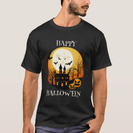 Camiseta Black Orange Feliz Halloween
