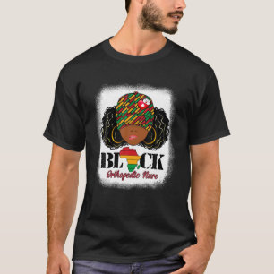 Camiseta Black Orthopedic Nure Messaging Bun Pride African