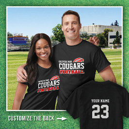 Camiseta BLACK OUT Creekside Park Cougars Futebol #